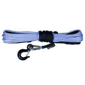 Winches - Winch Ropes & Related Parts - Rugged Ridge - Rugged Ridge Synthetic Winch Line, 1/4 Inch X 50 feet 15102.31