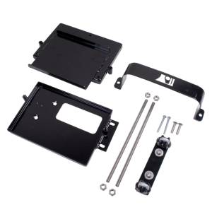 Starting & Charging - Battery Boxes, Mounts & Hold Downs - Rugged Ridge - Rugged Ridge Dual Battery Tray; 97-06 Jeep Wrangler TJ 11214.52