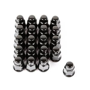 Rugged Ridge Wheel Lug Nut, Set of 20, 1/2-20, Black 16715.23