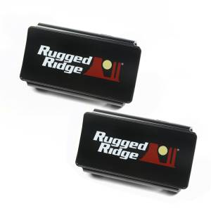 Rugged Ridge Light Cover Kit, 6 Inch, Black 15210.47