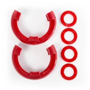 Rugged Ridge D-Ring Shackle Isolator Kit, Red Pair, 3/4 inch 11235.31