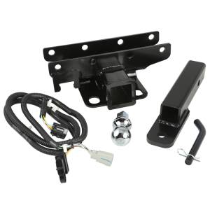 Towing & Recovery - Trailer Hitches - Rugged Ridge - Rugged Ridge Trailer Hitch Kit, 1 7/8 Inch Ball; 07-18 Jeep Wrangler JK 11580.53