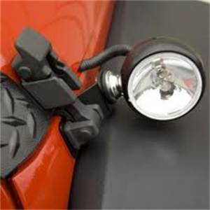Rugged Ridge - Rugged Ridge Light Assembly, Replacement for Hood Latch Mounted Lights, 3 Inch 15207.72 - Image 2