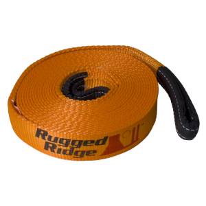 Towing & Recovery - Tow Straps - Rugged Ridge - Rugged Ridge Recovery Strap, 3 Inch x 30 feet 15104.01