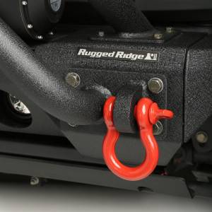 Rugged Ridge - Rugged Ridge D-Ring Shackle, 3/4 inch, 9500 Lb, Red 11235.20 - Image 3