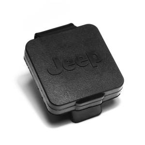 Towing & Recovery - Towing Accessories - Rugged Ridge - Rugged Ridge This2 inch hitch plug from Rugged Ridge features the Jeep Logo. 11580.25