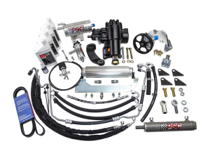 PSC Steering Cylinder Assist Steering Kit Weld On 6.75 AFM Axle 1.375 Tie Rod 18-20 Wrangler JL 3.6L Non-ETorque - SK689R36JP2-6.75W-1.375