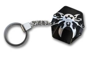 Diff Cover Keychain Black Key Chain Poison Spyder
