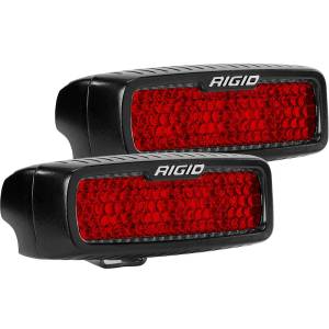 Rigid Industries - Rigid Industries Diffused Rear Facing High/Low Surface Mount Red Pair SR-Q Pro - 90163 - Image 1