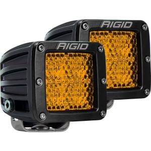 Rigid Industries - Rigid Industries Diffused Rear Facing High/Low Surface Mount Yellow Pair D-Series Pro - 90151 - Image 1