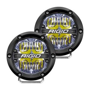 Rigid Industries 360-Series 4 Inch Led  Off-Road  Drive Beam White Backlight Pair - 36117