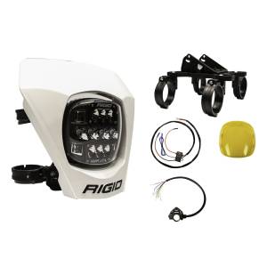 Lights - Auxiliary Lights - Rigid Industries - RIGID Adapt XE Extreme Enduro Complete Ready To Ride LED Moto Kit White - 300417