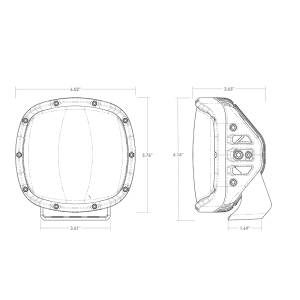 Rigid Industries - RIGID Adapt XP Extreme Powersports LED Light 3 Lighting Zones GPS Module Single - 300414 - Image 2