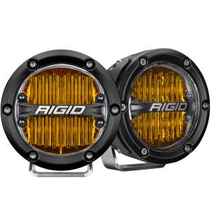 Rigid Industries 360-Series Pro SAE 4 Inch Fog Light Yellow Pair - 36121