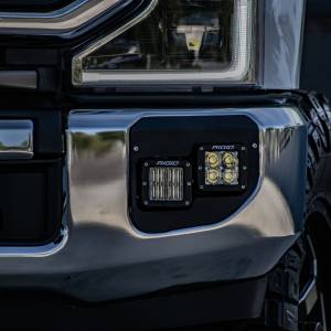 Rigid Industries - Rigid Industries 2020-Present Ford SuperDuty Dual Fog Light Mounts - 46733 - Image 8