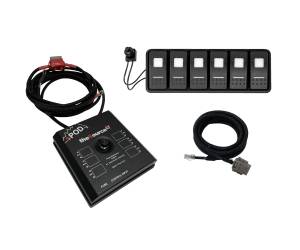 sPOD SourceLT Modular w/ Red LED for Uni with 84 Inch battery cables - SLMOD84R