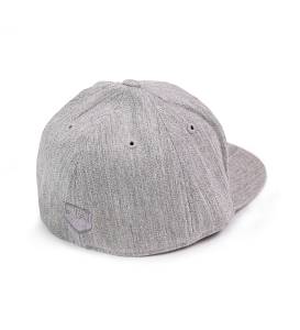 TeraFlex - Premium FlexFit Flat Visor Hat Heather Gray Small / Medium TeraFlex - Image 2