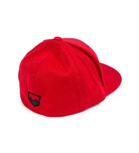 TeraFlex - Premium FlexFit Flat Visor Hat Red Large / XL TeraFlex - Image 2