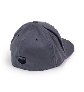 TeraFlex - Premium FlexFit Flat Visor Hat Dark Gray Small / Medium TeraFlex - Image 2