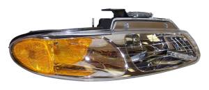 Crown Automotive Jeep Replacement Head Light Assembly Right Incl. Bulbs  -  4857040AB
