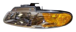 Crown Automotive Jeep Replacement Head Light Assembly Left Incl. Bulbs  -  4857041