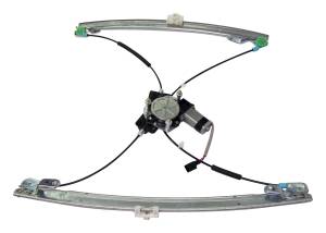 Crown Automotive Jeep Replacement Window Regulator Front Left Power Motor Included  -  5170941AA