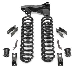 ReadyLift Coil Spring Leveling Kit 2.5 in. Front Lift Front Shock Extensions Incl. Track Bar Bracket - 46-20252