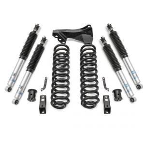 ReadyLift Coil Spring Leveling Kit 2.5 in. Front Lift Bilstein Front And Rear Shocks Incl. Track Bar Bracket - 46-2724