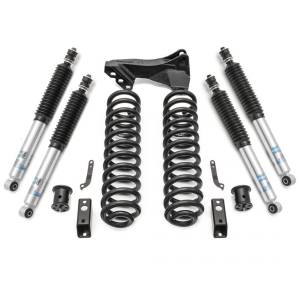 ReadyLift Coil Spring Leveling Kit w/Bilstein Front and Rear Shocks and Front Track Bar Bracket - 46-2729