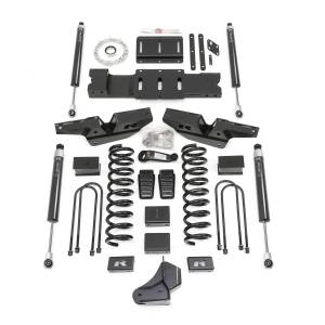 ReadyLift - ReadyLift Coil Spring Lift Kit 4.5 in. Lift w/Front And Rear Track Bar Brackets/ Front Coils And Rear Blocks/ Drop Brackets w/ Falcon Shocks - 49-19430 - Image 1
