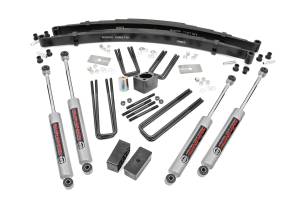 Rough Country Suspension Lift Kit w/Shocks 4 in. Lift - 301.20