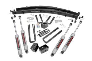 Rough Country Suspension Lift Kit w/Shocks 4 in. Lift - 306.20