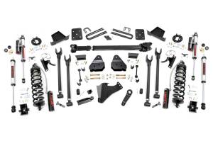 Rough Country - Rough Country Suspension Lift Kit w/Shocks 6 in. Lift Coilover Conversion For Diesel Models Front D/S 4-Link Vertex Coilover Shocks - 50759 - Image 1
