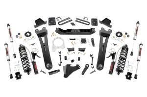 Rough Country Suspension Lift Kit w/Shocks 6 in. Lift Radius Arm Overloaded V2 Coilover Shocks - 51258