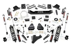 Rough Country Suspension Lift Kit w/Shocks 6 in. Lift No Overloaded Vertex Coilover Shocks - 51357