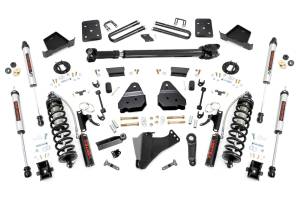Rough Country Suspension Lift Kit w/Shocks 6 in. Lift Overloaded D/S V2 Coilover Shocks - 51758