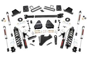 Rough Country Coilover Coversion Lift Kit 4.5 in. Lift Driveshaft Coilover V2 Shocks - 55058