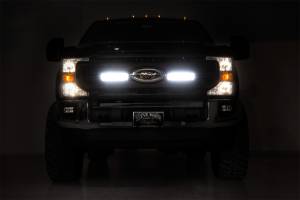 Rough Country - Rough Country LED Light Grille Mount 10 in. Black - 70898 - Image 2