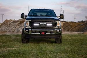 Rough Country - Rough Country LED Light Grille Mount 10 in. Black - 70898 - Image 4