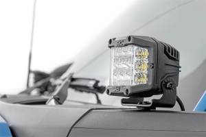 Rough Country - Rough Country LED Light Ditch Mount 2 in. Black Series White DRL - 71048 - Image 3