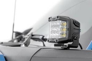 Rough Country - Rough Country LED Light Ditch Mount 2 in. Black Series Amber DRL - 71049 - Image 3