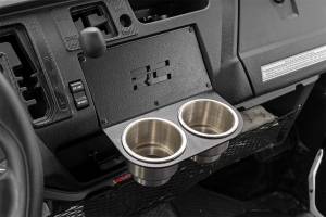 Rough Country - Rough Country Cup Holder MLC-8 Incl. 2 Cupholder Bracket Cover Plate - 92058 - Image 4