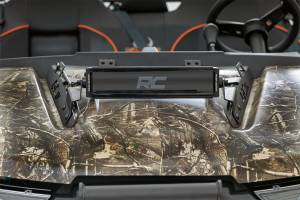 Rough Country - Rough Country LED Light Kit 12 in. w/DRL Hood Mount Single Row For Models 2018-2022 Intimidator GC1K 4WD - 95008 - Image 3