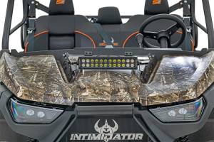 Rough Country - Rough Country LED Light Kit 12 in. w/DRL Hood Mount Single Row For Models 2018-2022 Intimidator GC1K 4WD - 95008 - Image 5