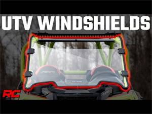 Rough Country - Rough Country Windshield Scratch Resistant Full Honda Talon - 98182020 - Image 3