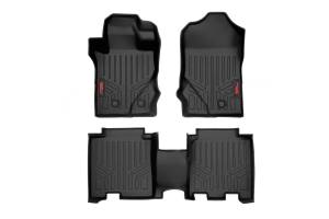 Rough Country Heavy Duty Floor Mats Front And Rear 3 pc. - M-51602