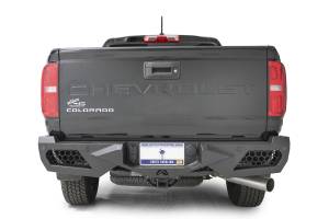 Fab Fours - Fab Fours Vengeance Rear Bumper Black Powder Coat 75 lbs. Weight 11 in. Height 66.5 in. Width 11 in. Depth - CC21-E3352-1 - Image 1