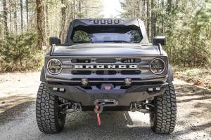 Fab Fours - Fab Fours Lifestyle Winch Front Bumper 2 Stage Black Powder Coated w/No Guard - FB21-F5251-1 - Image 6