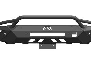 Fab Fours - Fab Fours Vengeance Front License Plate Bracket 2 Stage Black Powder Coated - M2351-1 - Image 3