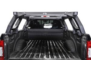 Fab Fours - Fab Fours Overland Rack Hold 700 lbs. Static Weight 300 lbs. Dyniamic Weight 2 Stae Matte Black Powder Coat - RACK01-01-1 - Image 2
